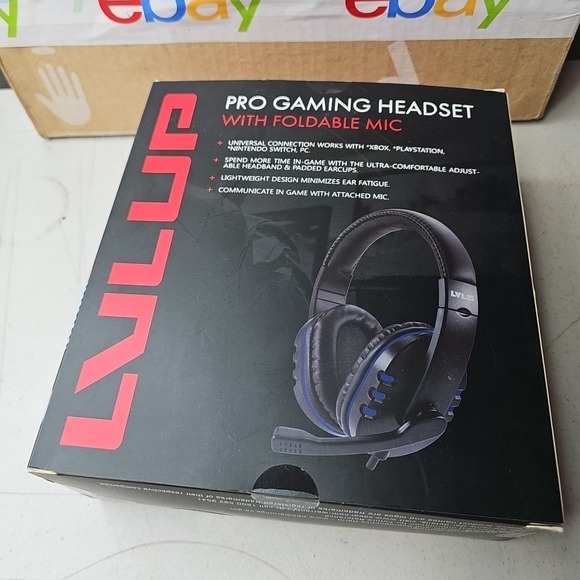 LVLUP Pro Gaming Headset Foldable Mic - Compatible (44) - Picture 2 of 7